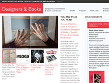 Tablet Screenshot of designersandbooks.com